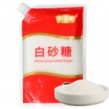 舒可曼 白糖 白砂糖 碳化糖 袋盖设计 调料调味 烘焙冲饮 400g