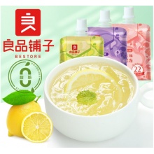 良品铺子 葡萄风味/蜜桃风味可吸果冻85g 低脂清爽果汁味添加胶原蛋白零食 蜜桃风味可吸果冻